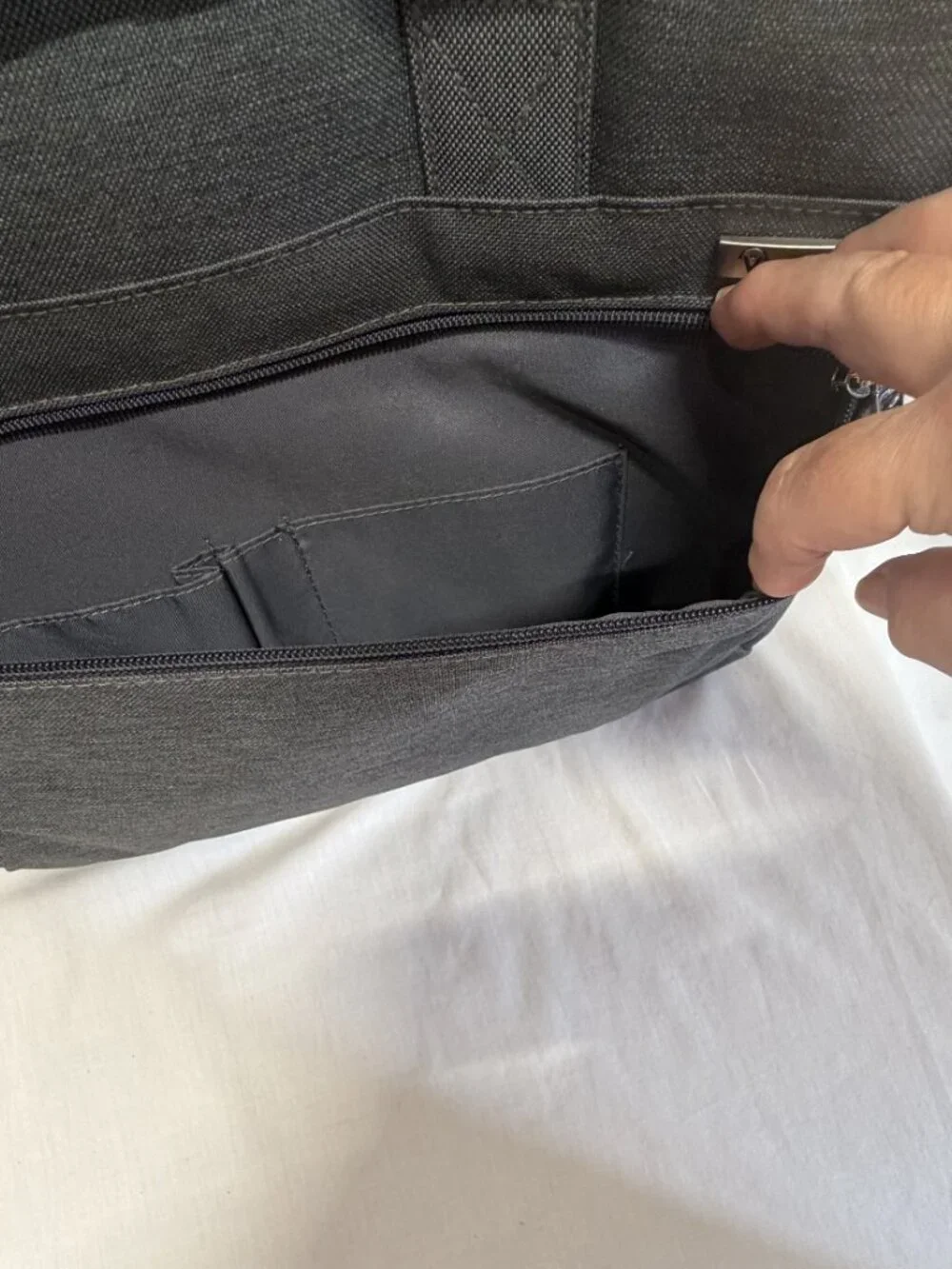 Voova Laptop Table Sleeve Messenger Bag Canvas